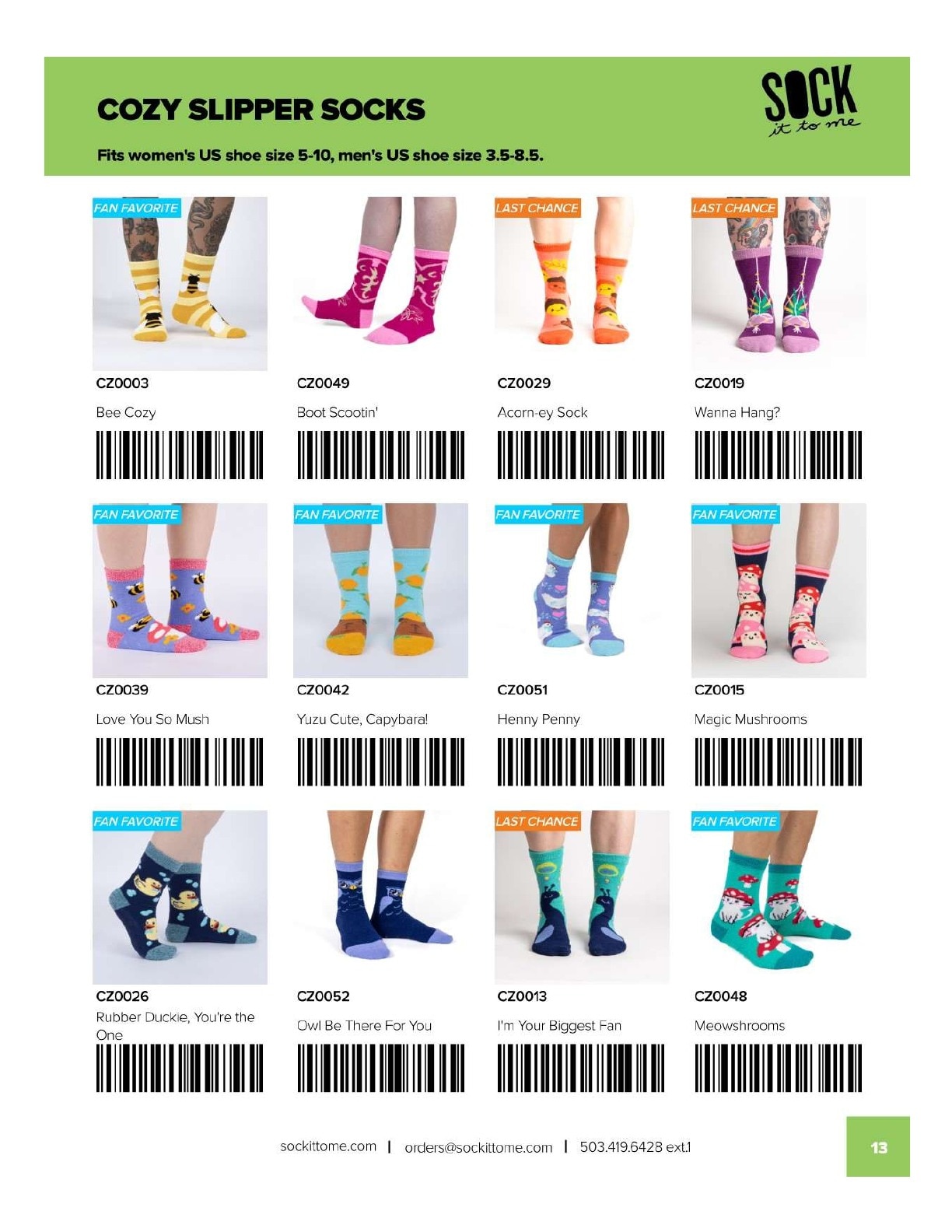 Sock It to Me Fall/Holiday Catalog Weekly Ad August 1, 2026 - January 31, 2027