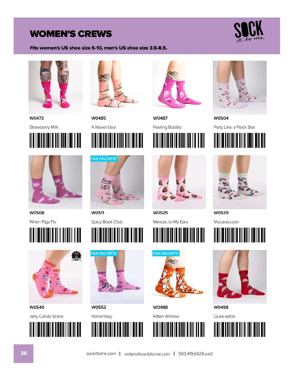 Sock It to Me Fall/Holiday Catalog Weekly Ad August 1, 2026 - January 31, 2027