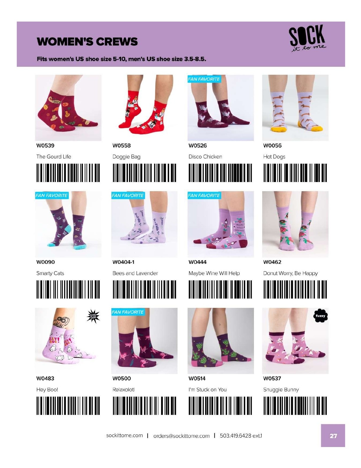 Sock It to Me Fall/Holiday Catalog Weekly Ad August 1, 2026 - January 31, 2027