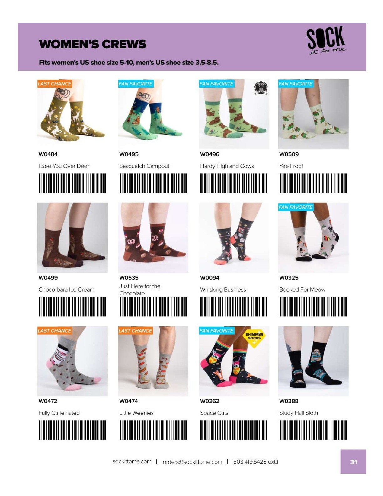 Sock It to Me Fall/Holiday Catalog Weekly Ad August 1, 2026 - January 31, 2027