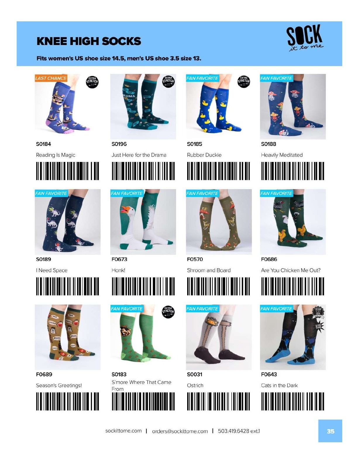 Sock It to Me Fall/Holiday Catalog Weekly Ad August 1, 2026 - January 31, 2027