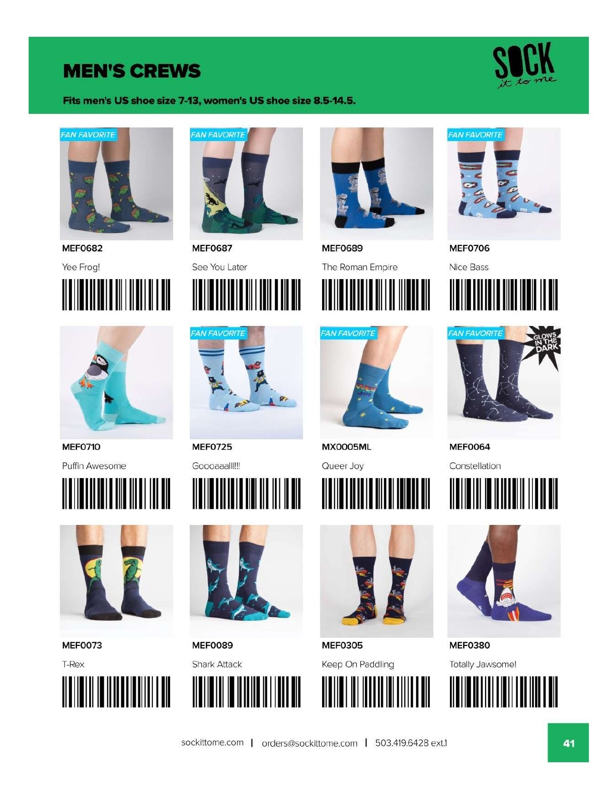 Sock It to Me Fall/Holiday Catalog Weekly Ad August 1, 2026 - January 31, 2027