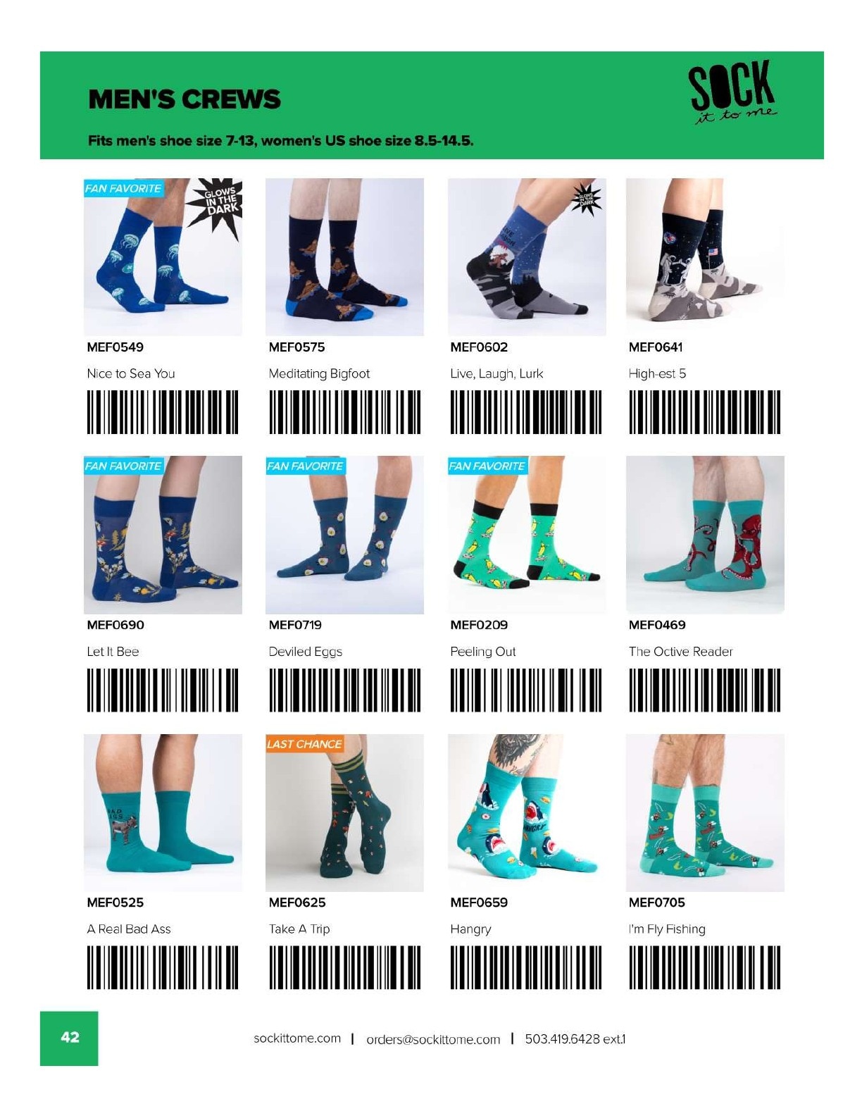 Sock It to Me Fall/Holiday Catalog Weekly Ad August 1, 2026 - January 31, 2027