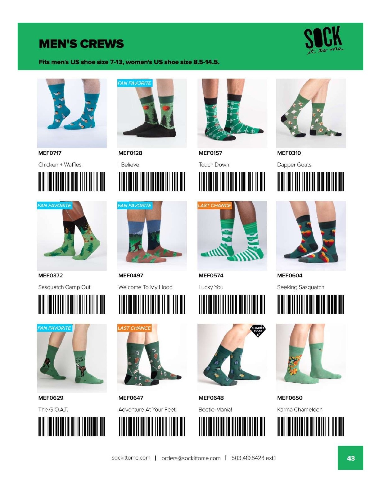 Sock It to Me Fall/Holiday Catalog Weekly Ad August 1, 2026 - January 31, 2027