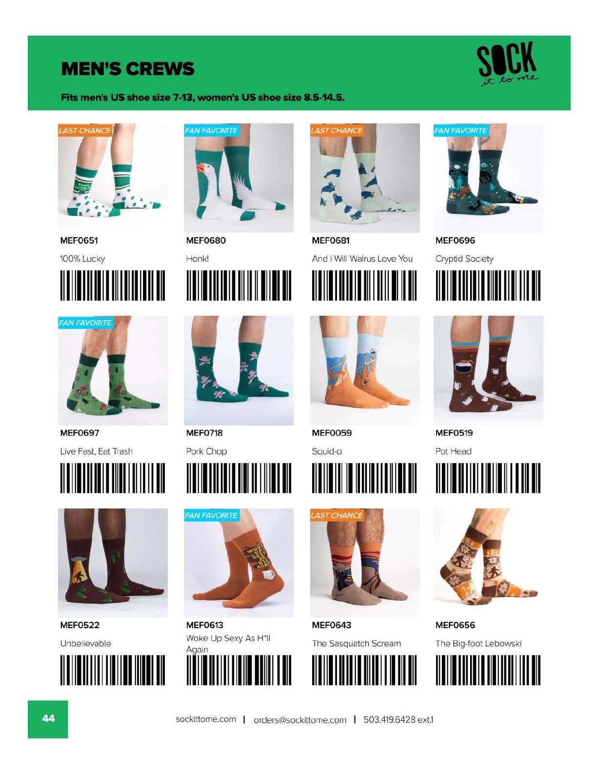 Sock It to Me Fall/Holiday Catalog Weekly Ad August 1, 2026 - January 31, 2027