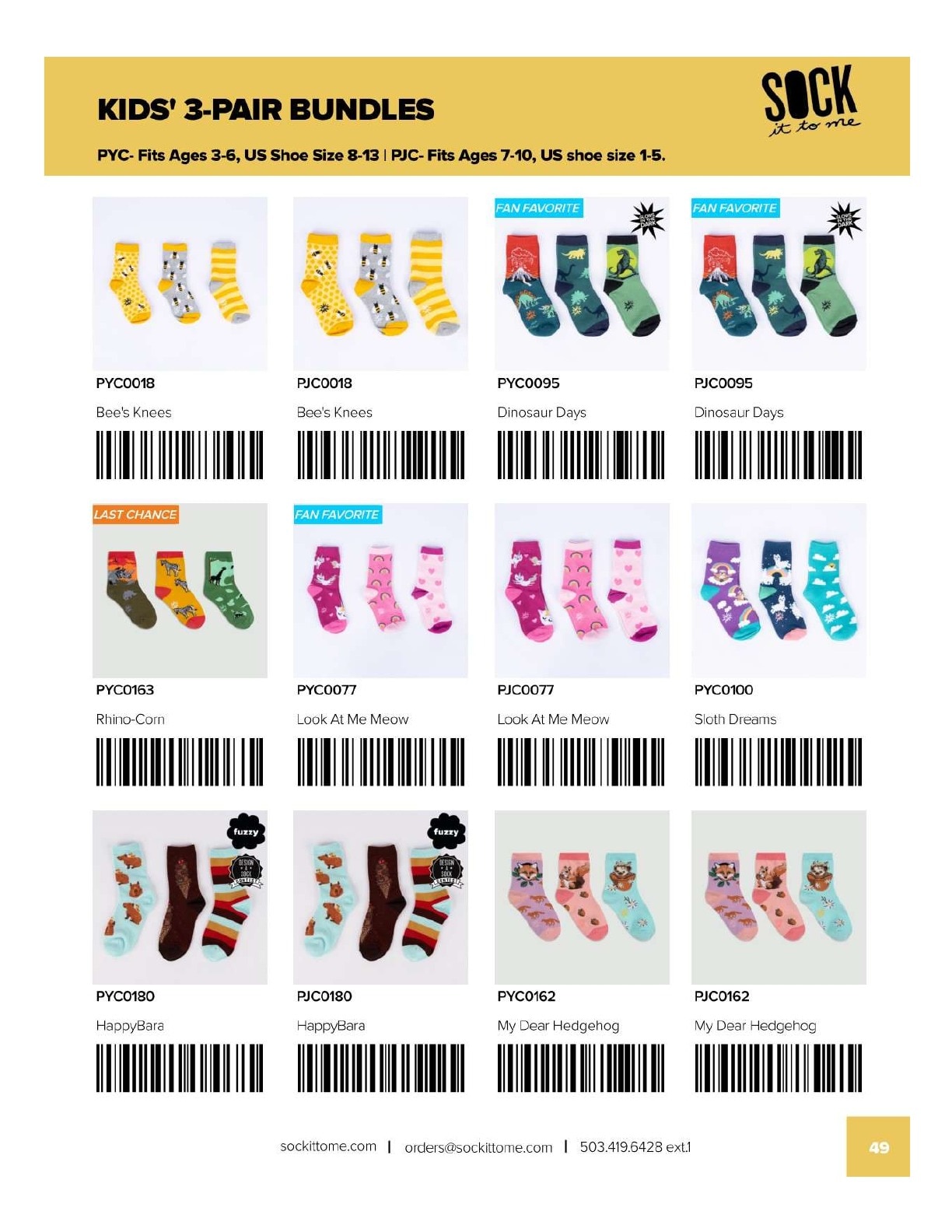 Sock It to Me Fall/Holiday Catalog Weekly Ad August 1, 2026 - January 31, 2027