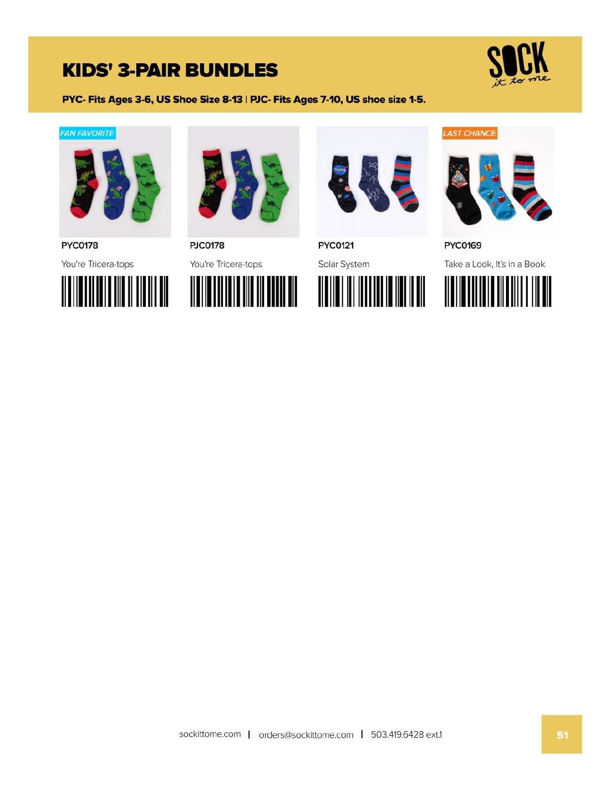 Sock It to Me Fall/Holiday Catalog Weekly Ad August 1, 2026 - January 31, 2027
