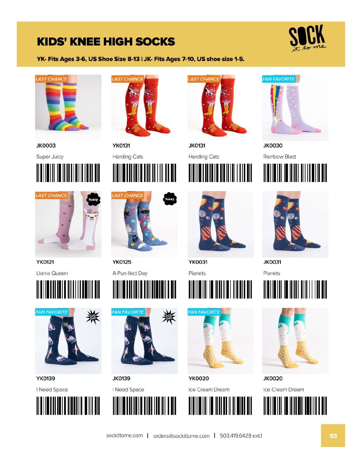 Sock It to Me Fall/Holiday Catalog Weekly Ad August 1, 2026 - January 31, 2027