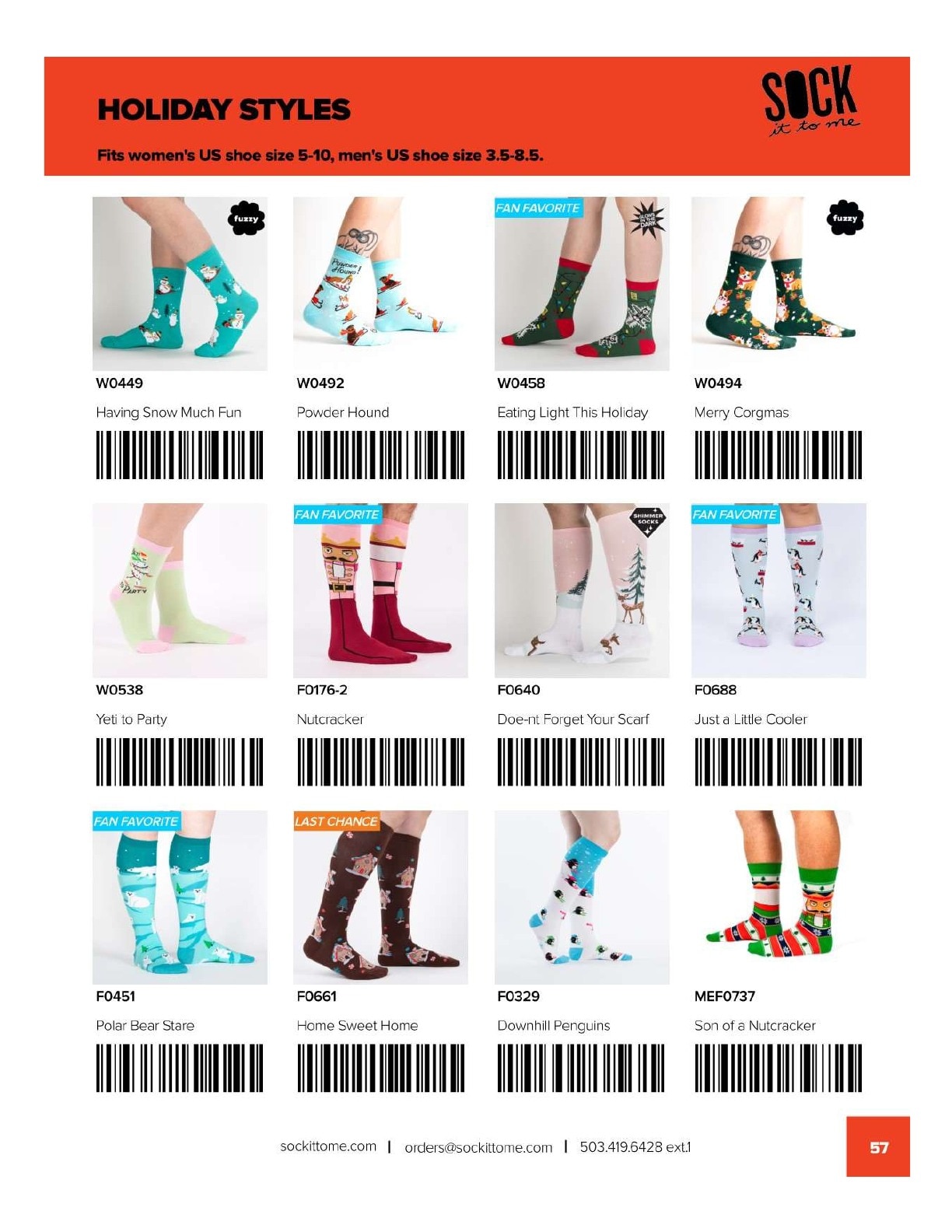 Sock It to Me Fall/Holiday Catalog Weekly Ad August 1, 2026 - January 31, 2027