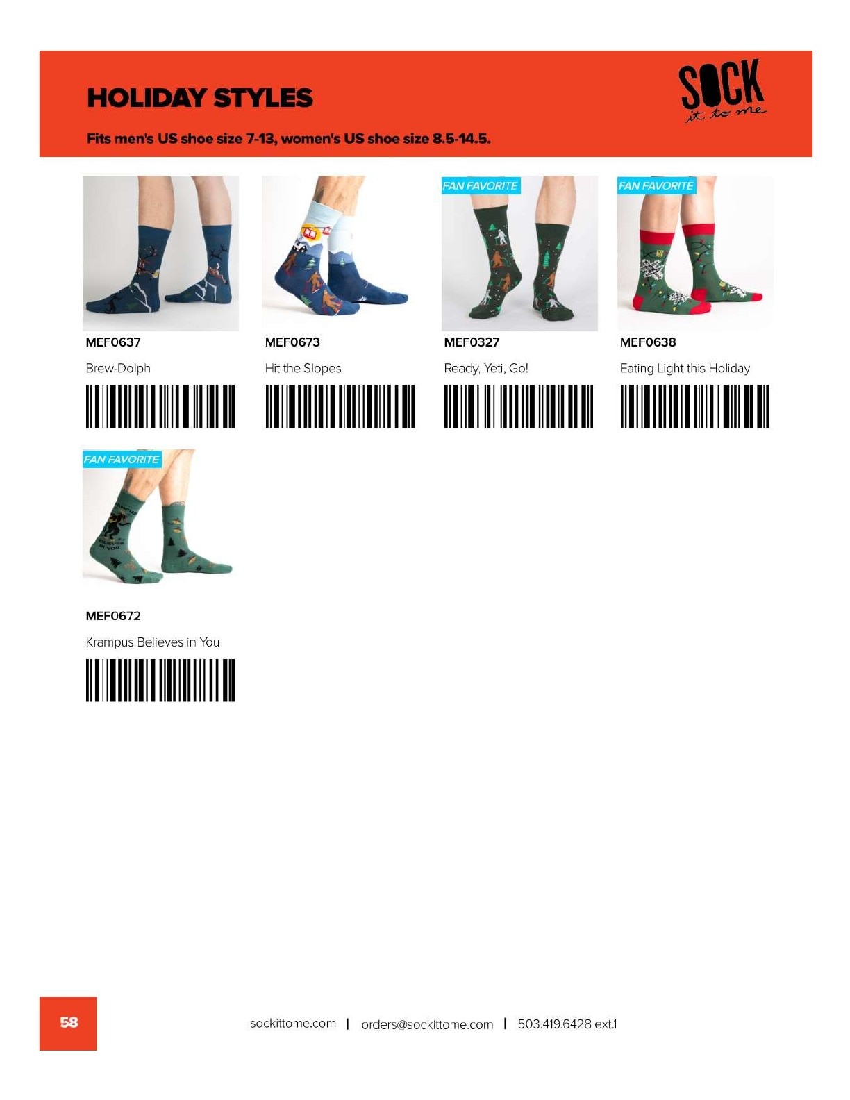 Sock It to Me Fall/Holiday Catalog Weekly Ad August 1, 2026 - January 31, 2027