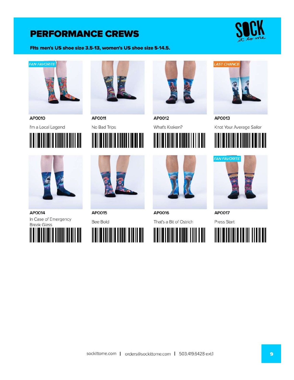 Sock It to Me Fall/Holiday Catalog Weekly Ad August 1, 2026 - January 31, 2027