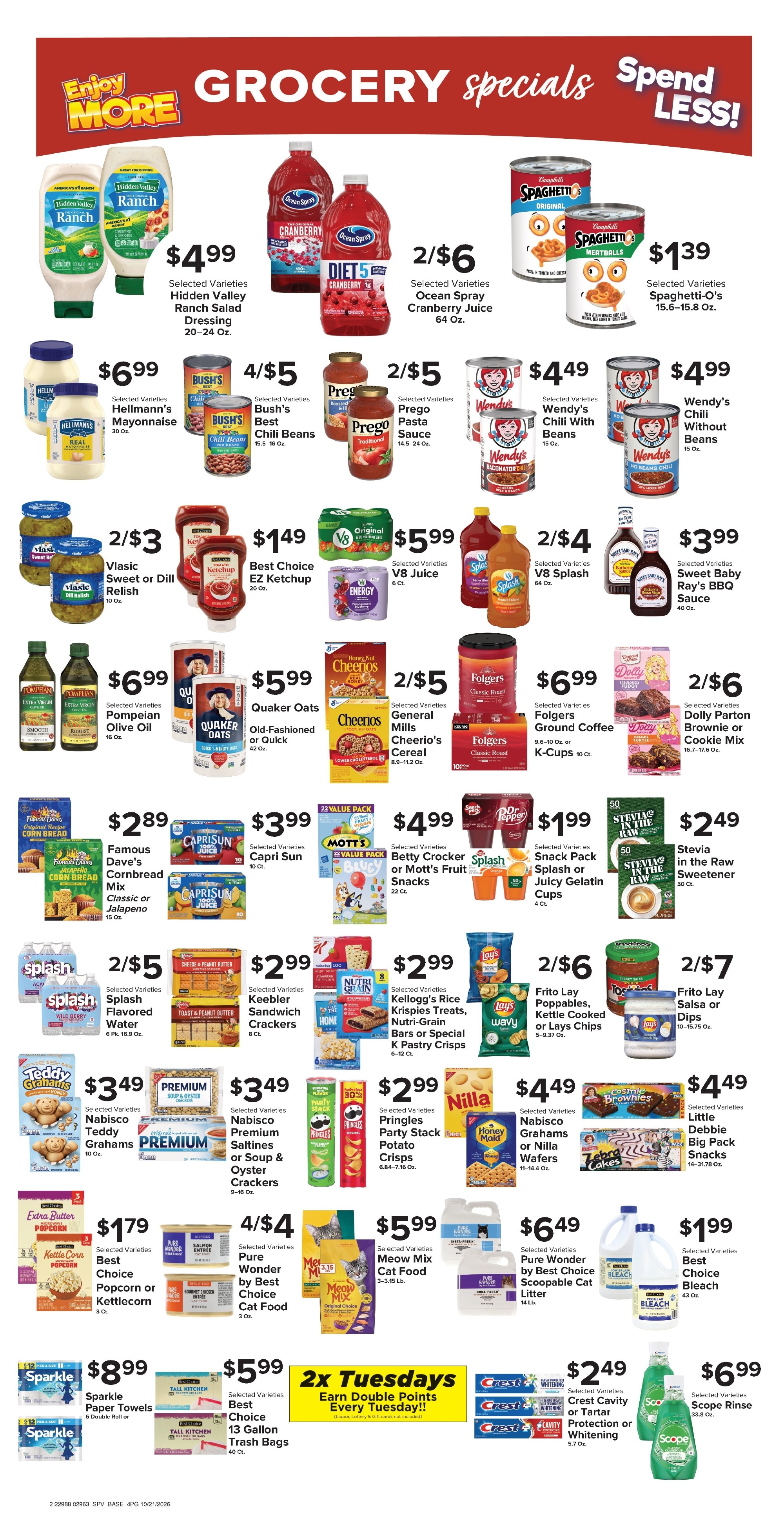 Your Country Mart Weekly Ad October 21 - 27, 2026