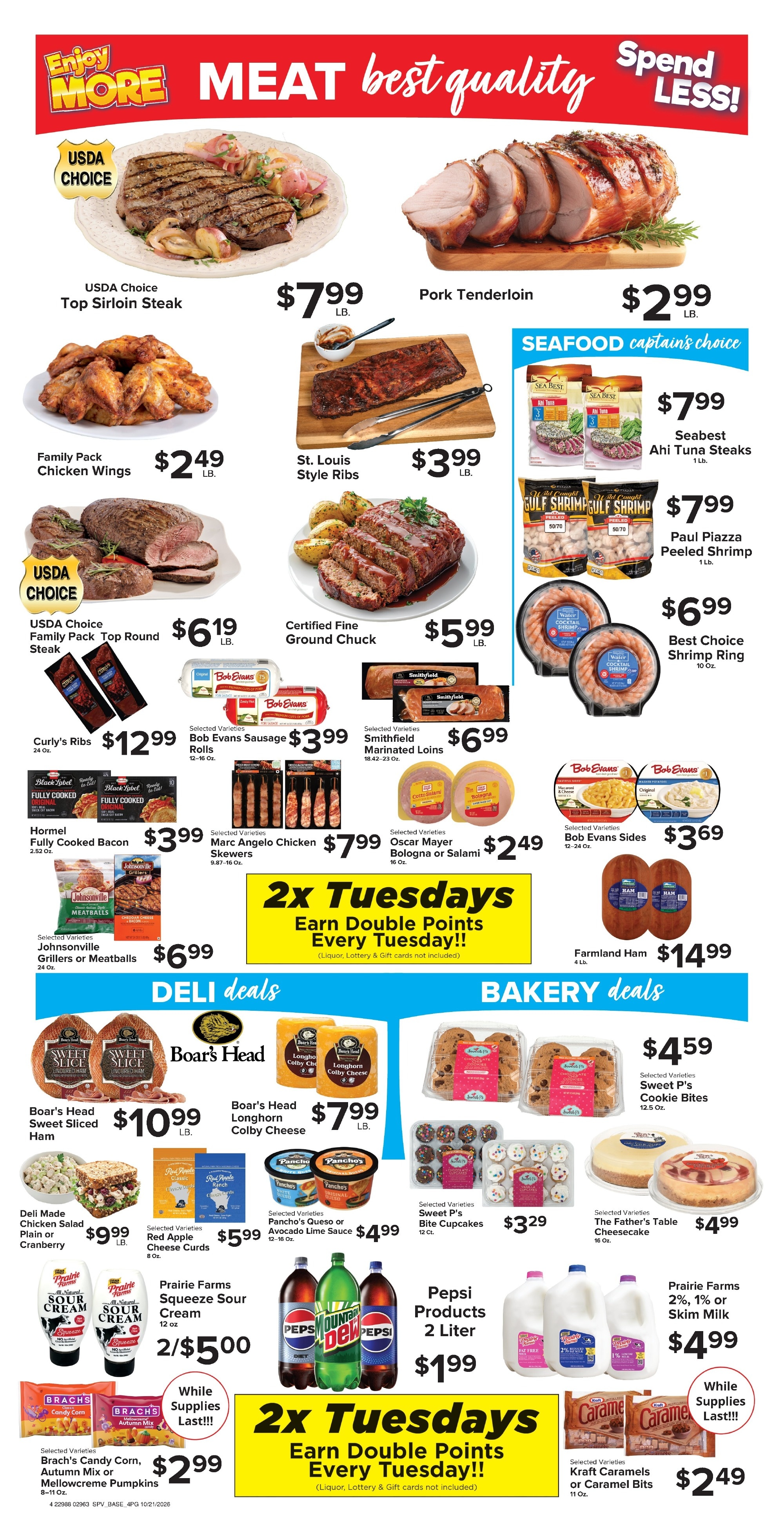 Your Country Mart Weekly Ad October 21 - 27, 2026