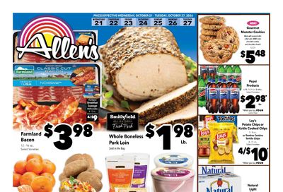 Allen's Food Mart Weekly Ad October 21 - 27, 2026