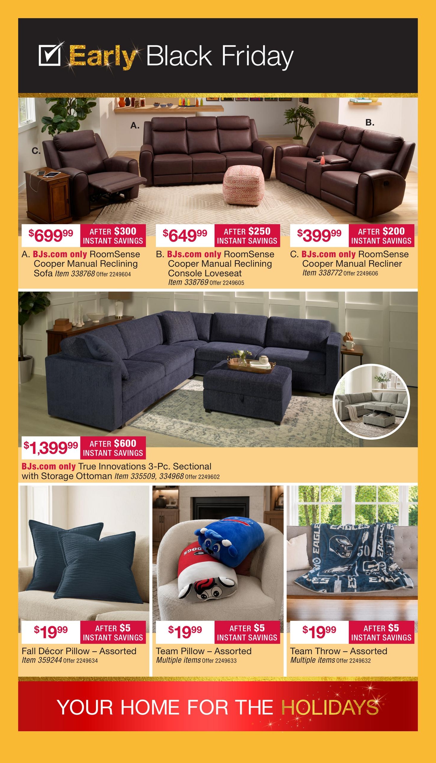 BJ's Wholesale Club Early Black Friday Weekly Ad October 23 - November 15, 2026