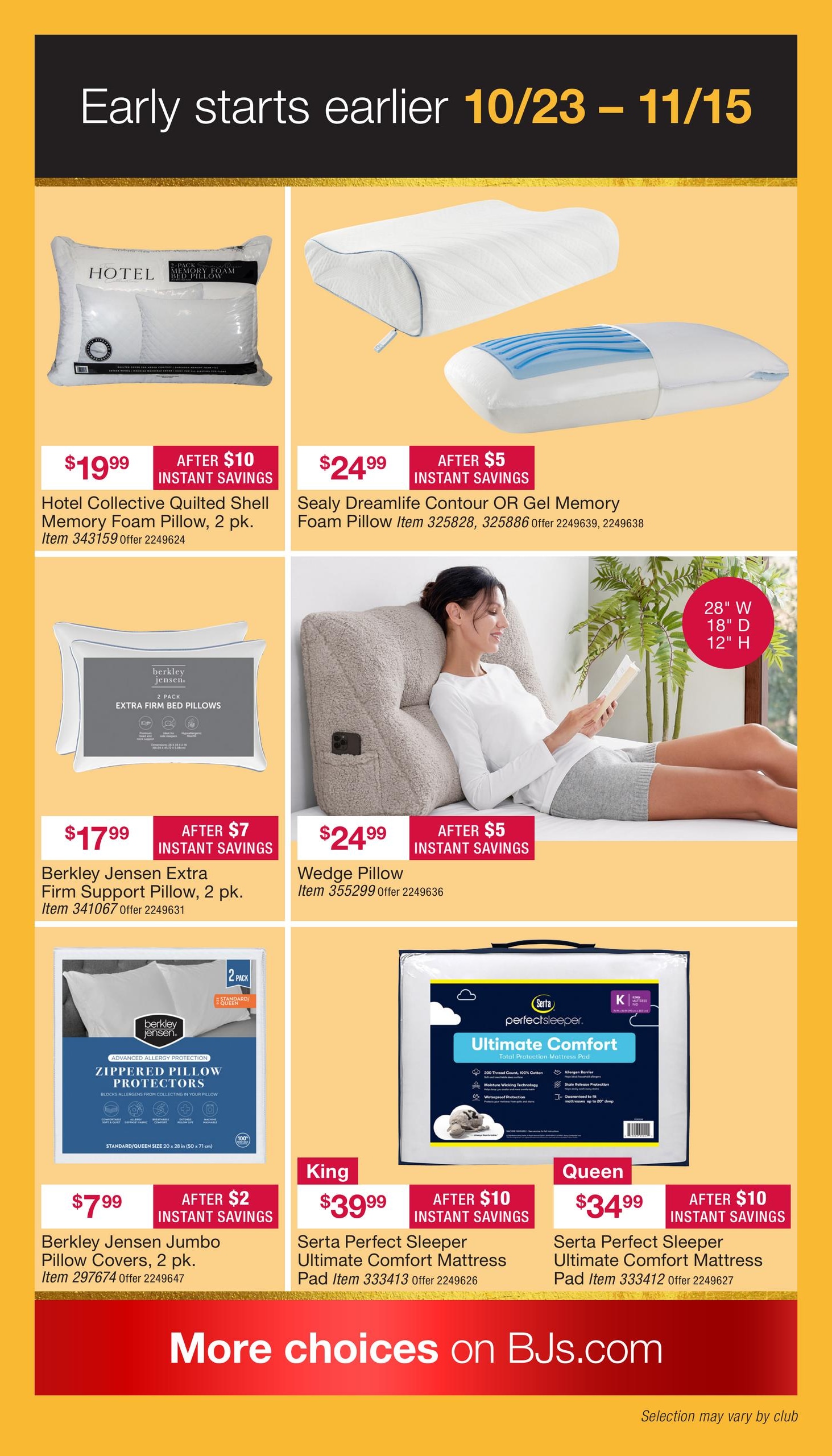 BJ's Wholesale Club Early Black Friday Weekly Ad October 23 - November 15, 2026