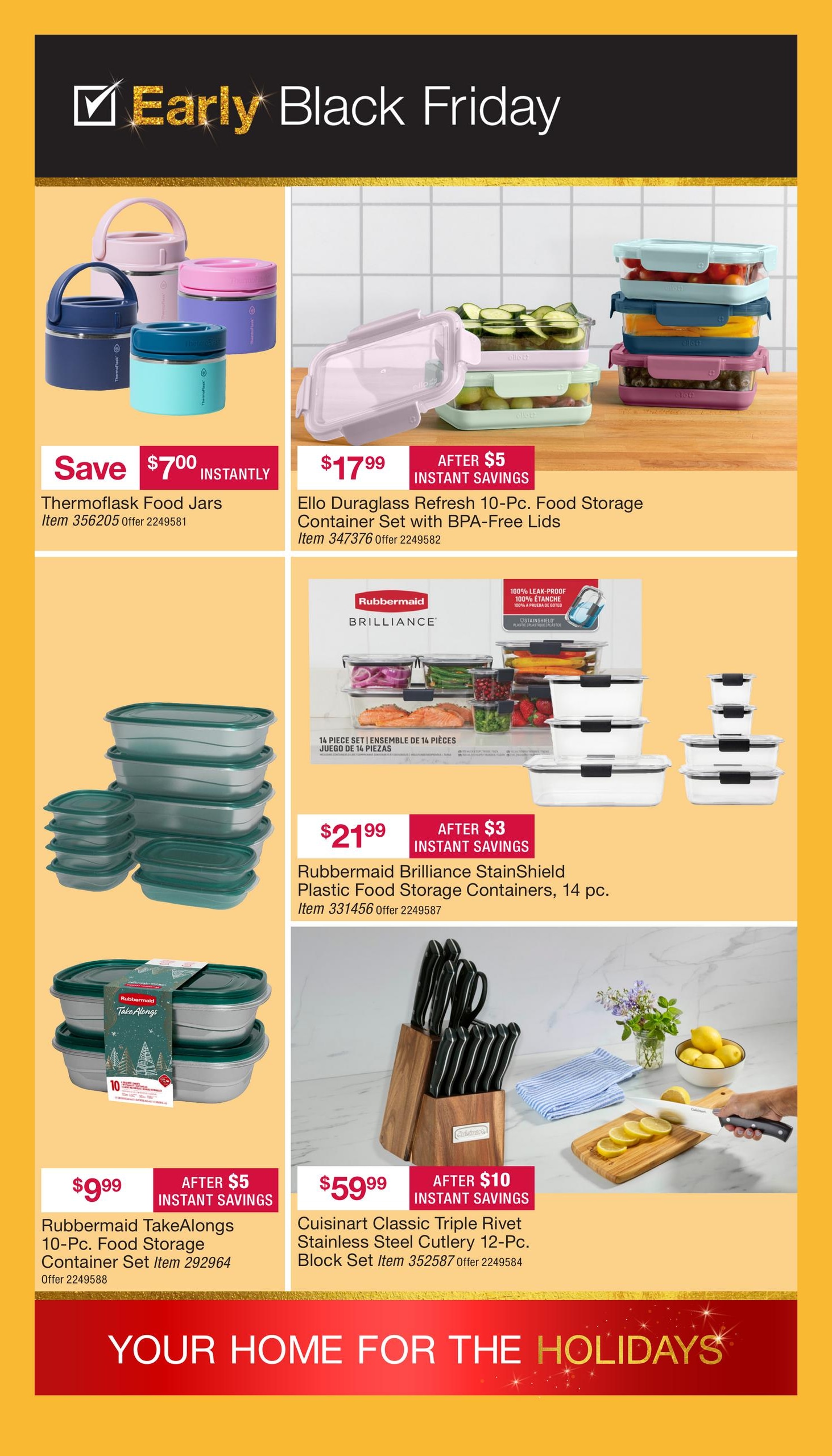 BJ's Wholesale Club Early Black Friday Weekly Ad October 23 - November 15, 2026