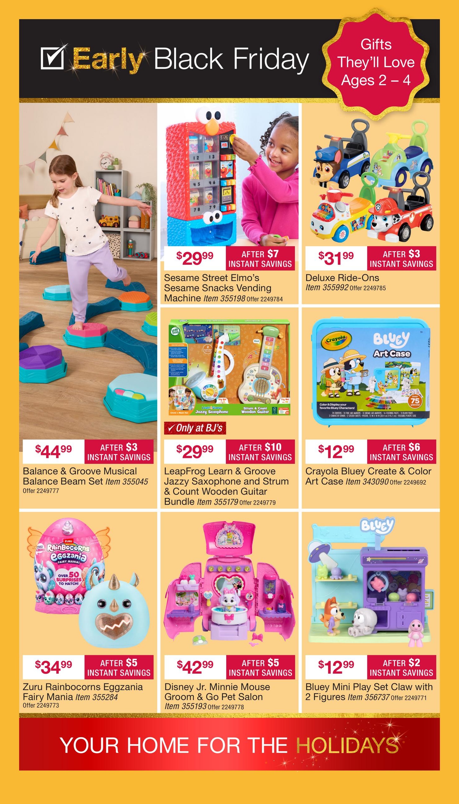 BJ's Wholesale Club Early Black Friday Weekly Ad October 23 - November 15, 2026