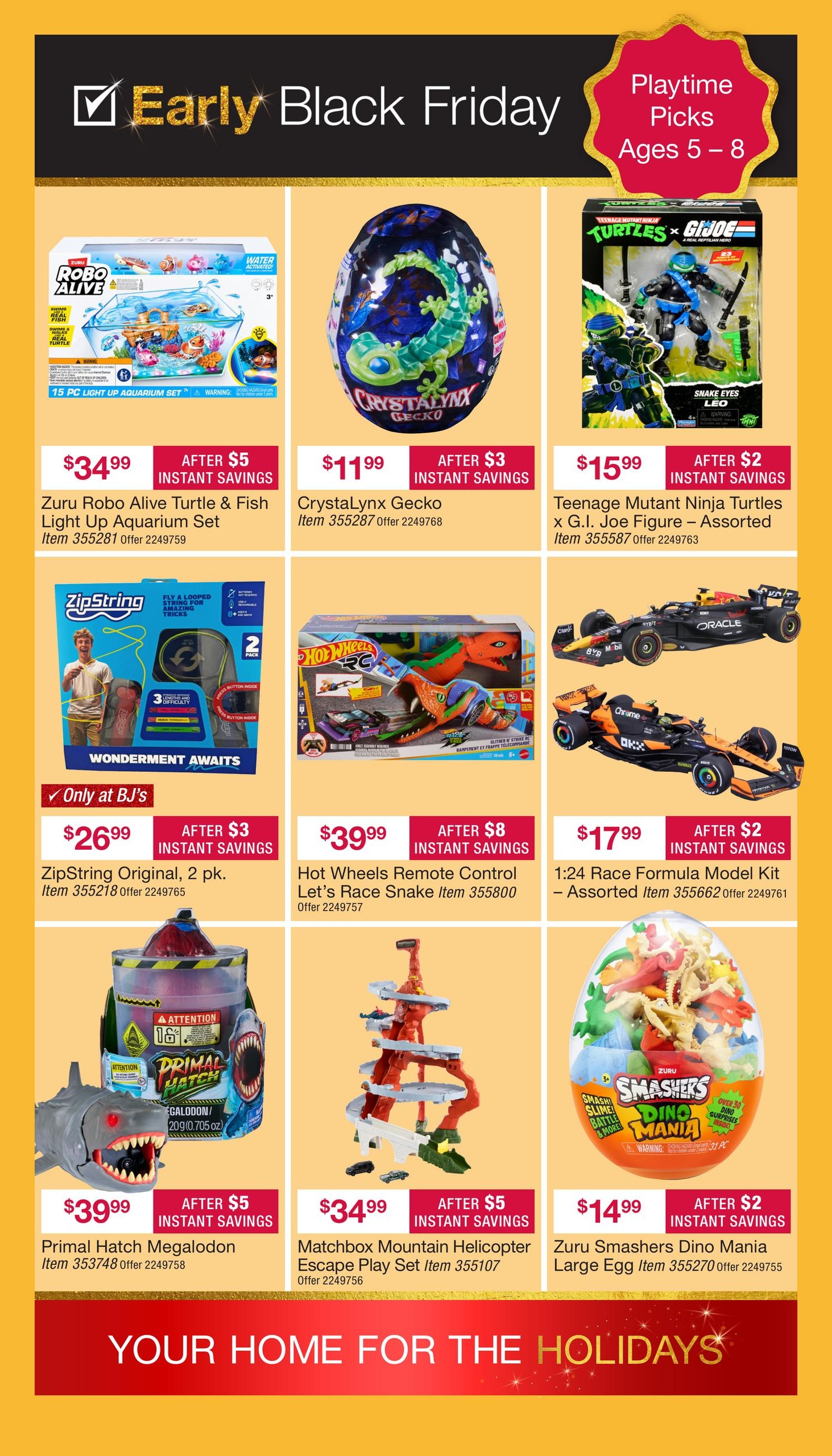 BJ's Wholesale Club Early Black Friday Weekly Ad October 23 - November 15, 2026