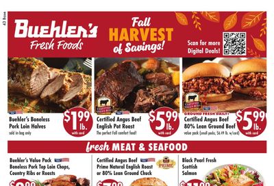 Buehler's Fresh Foods Weekly Ad October 21 - 27, 2026