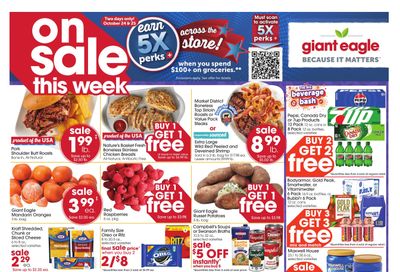 Giant Eagle (Akron Area, OH) Weekly Ad October 22 - 28, 2026