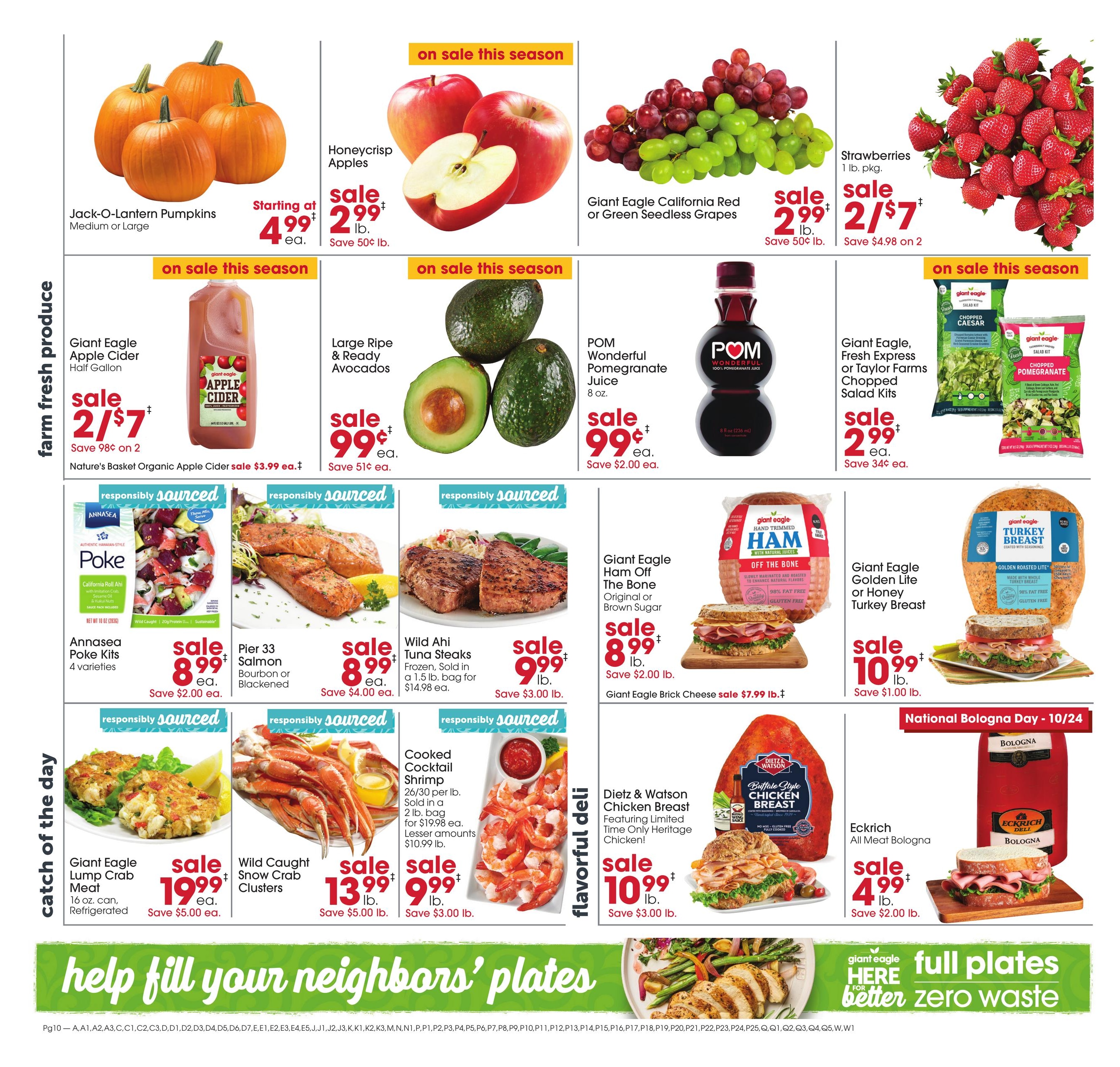 Giant Eagle (Akron Area, OH) Weekly Ad October 22 - 28, 2026