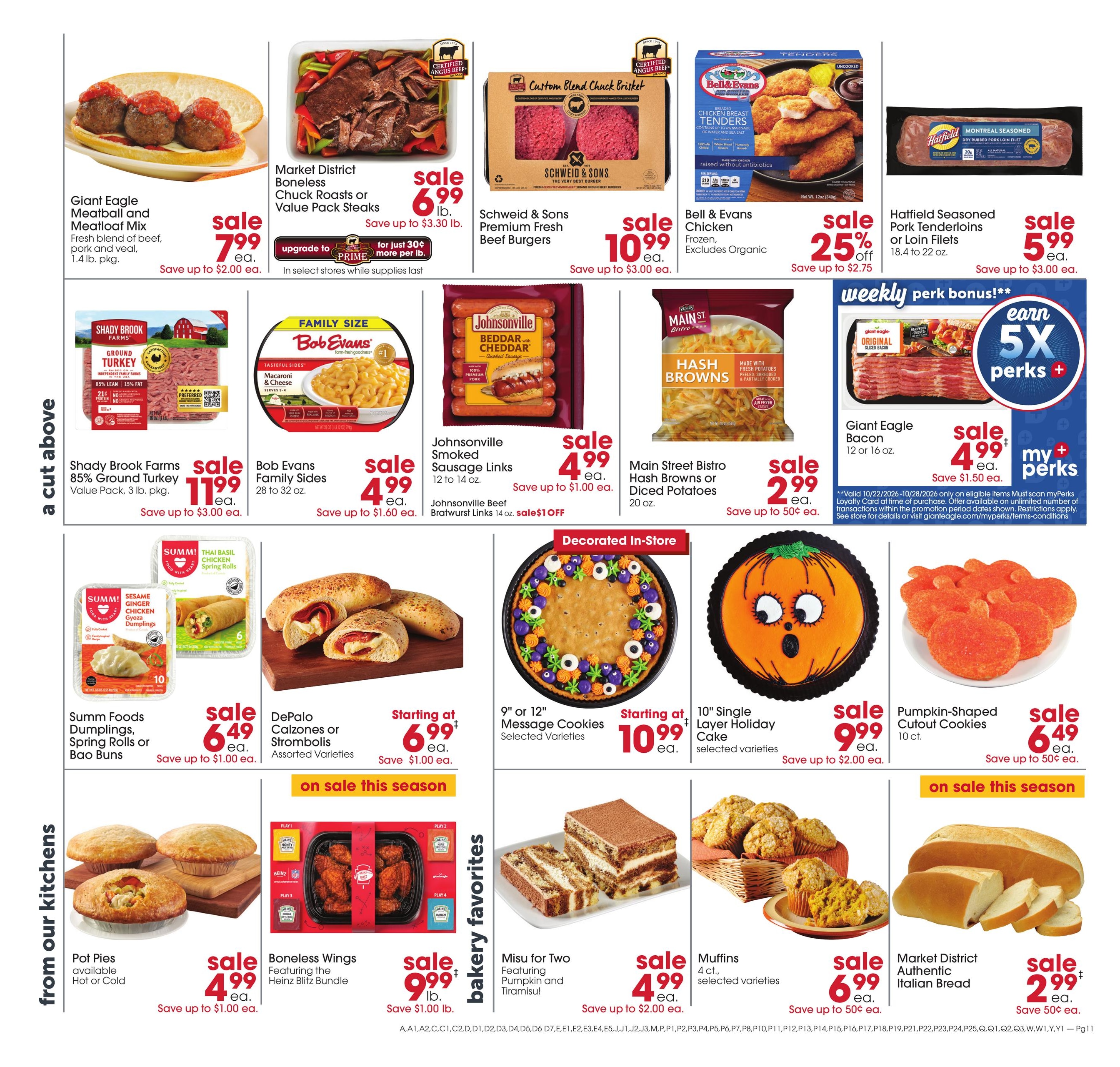 Giant Eagle (Akron Area, OH) Weekly Ad October 22 - 28, 2026
