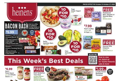 Heinen's Grocery Store (Akron Area, OH) Weekly Ad October 21 - 27, 2026