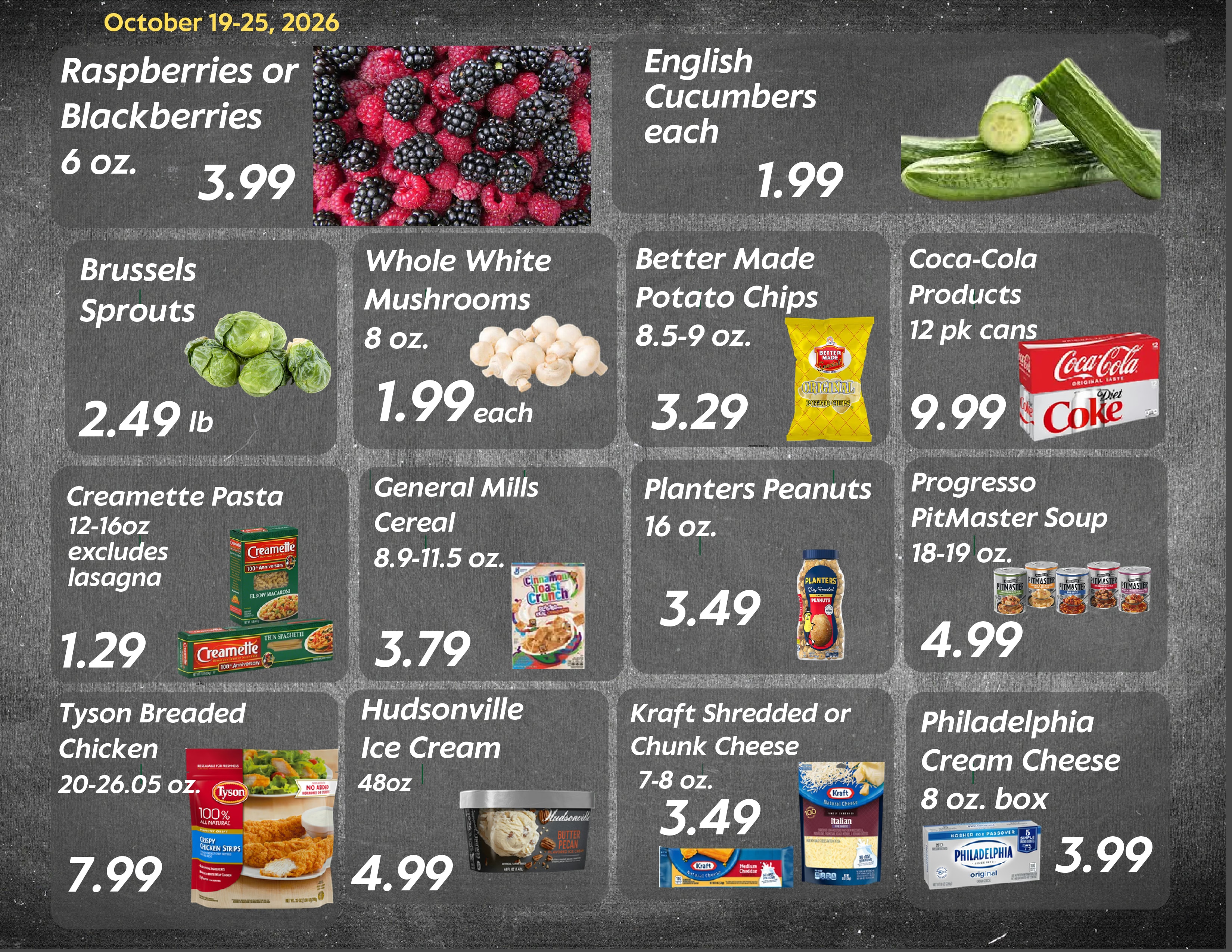 Darrell's Market and Hardware (4520 W Columbia Rd, Mason, MI) Weekly Ad October 20 - 25, 2026