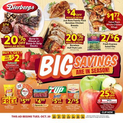 Dierbergs (Jefferson City Area, MO) Weekly Ad October 20 - 26, 2026
