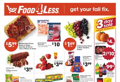 Food 4 Less (Acton Area, CA) California Weekly Ad October 21 - 27, 2026