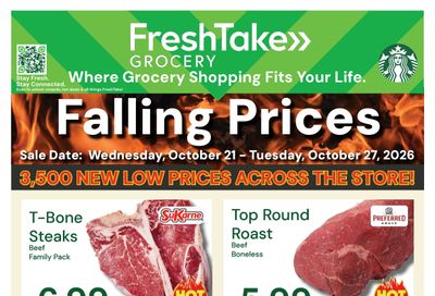 FreshTake Grocery Weekly Ad October 21 - 27, 2026
