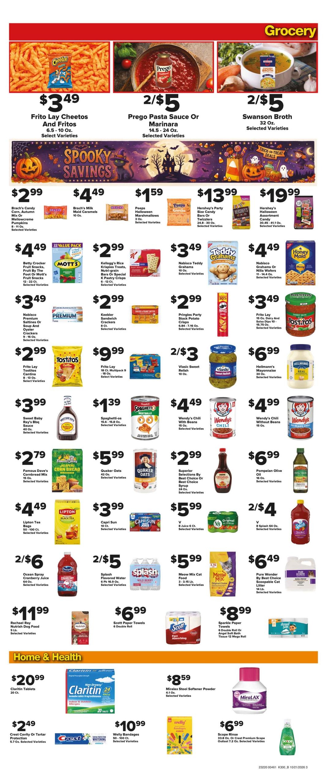 Hy-Klas Foods Weekly Ad October 21 - 27, 2026
