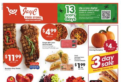 JayC Food Stores (Brookville Area, IN) Weekly Ad October 21 - 27, 2026