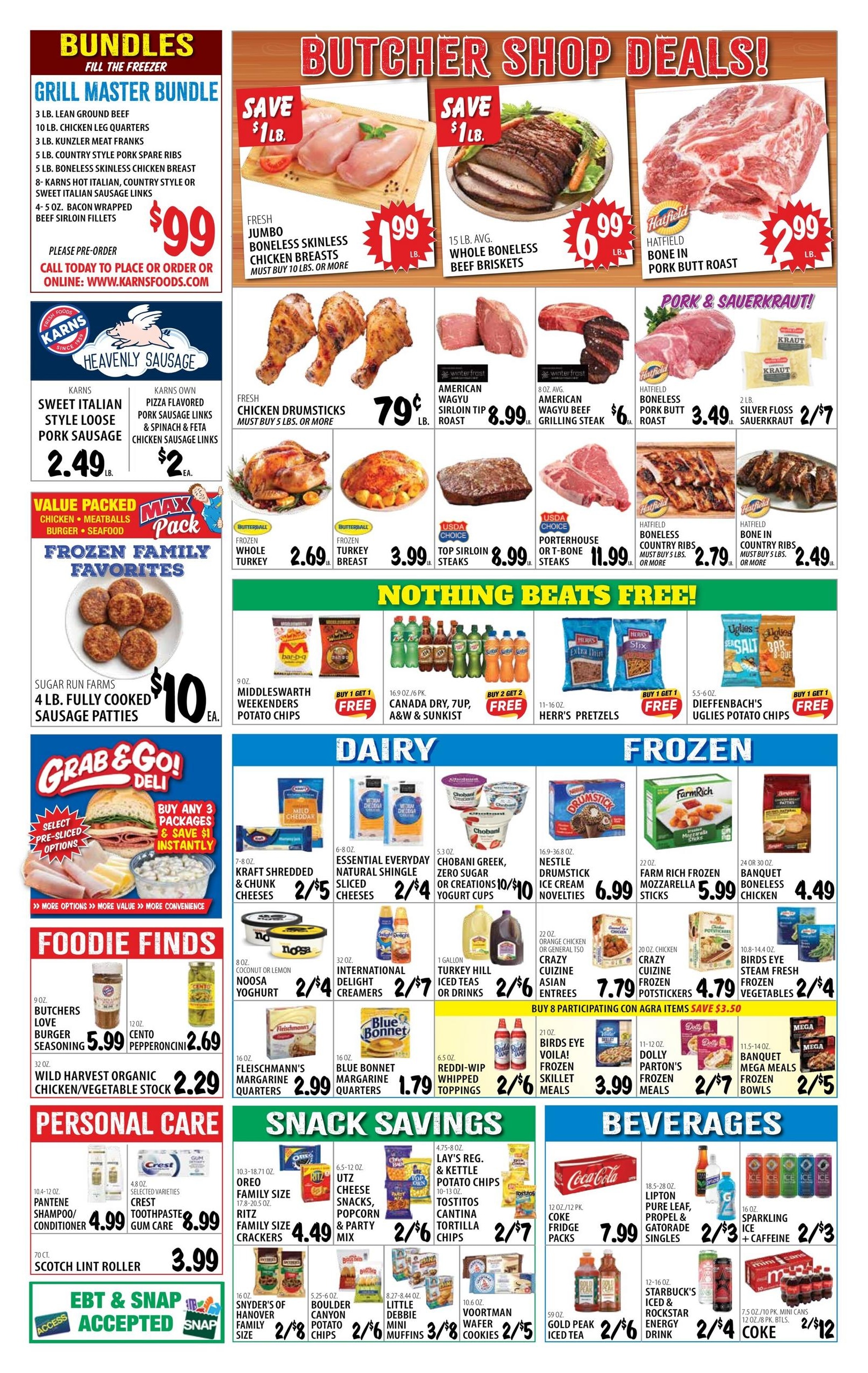 Karns Quality Foods Weekly Ad October 20 - 26, 2026