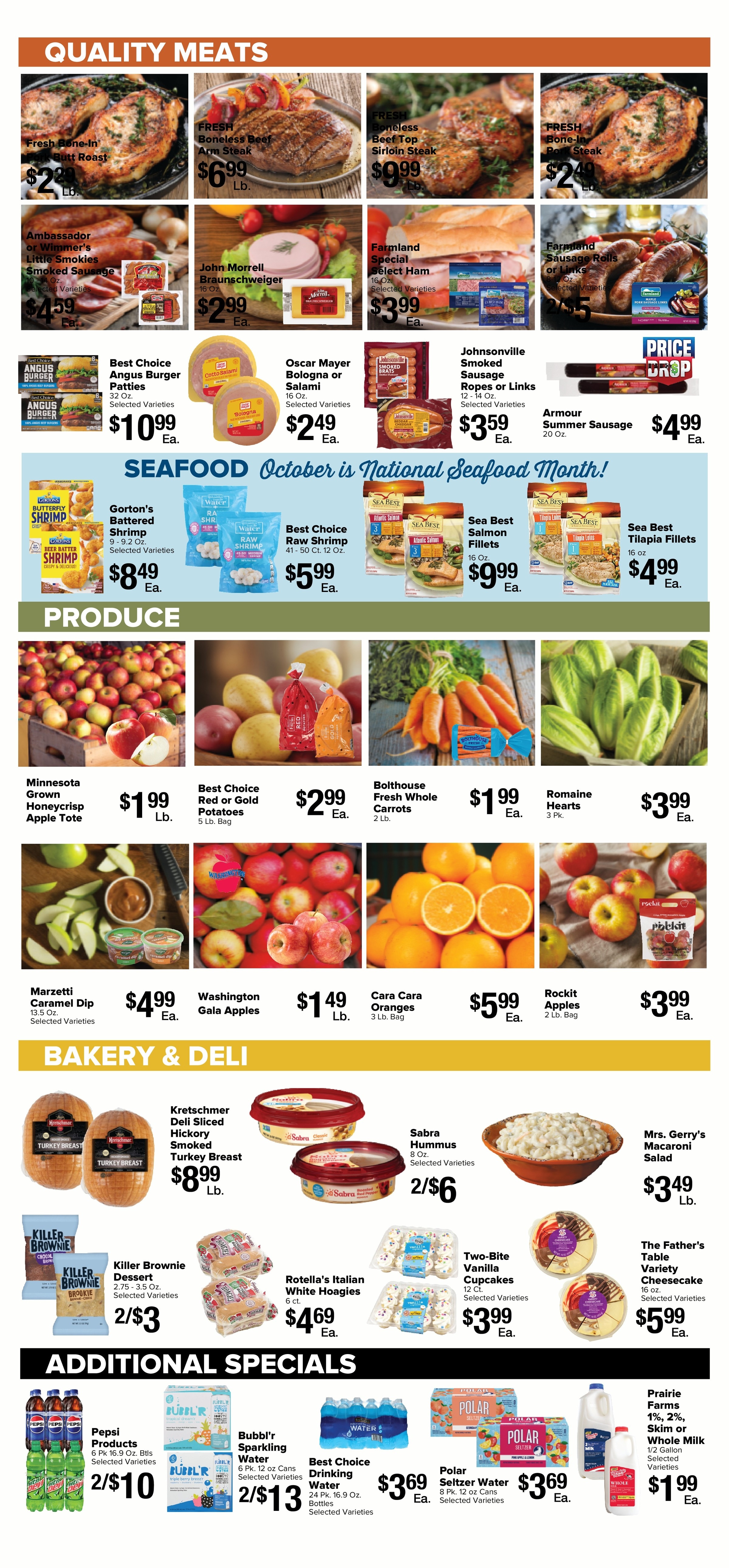 Kenyon Market Weekly Ad October 21 - 27, 2026