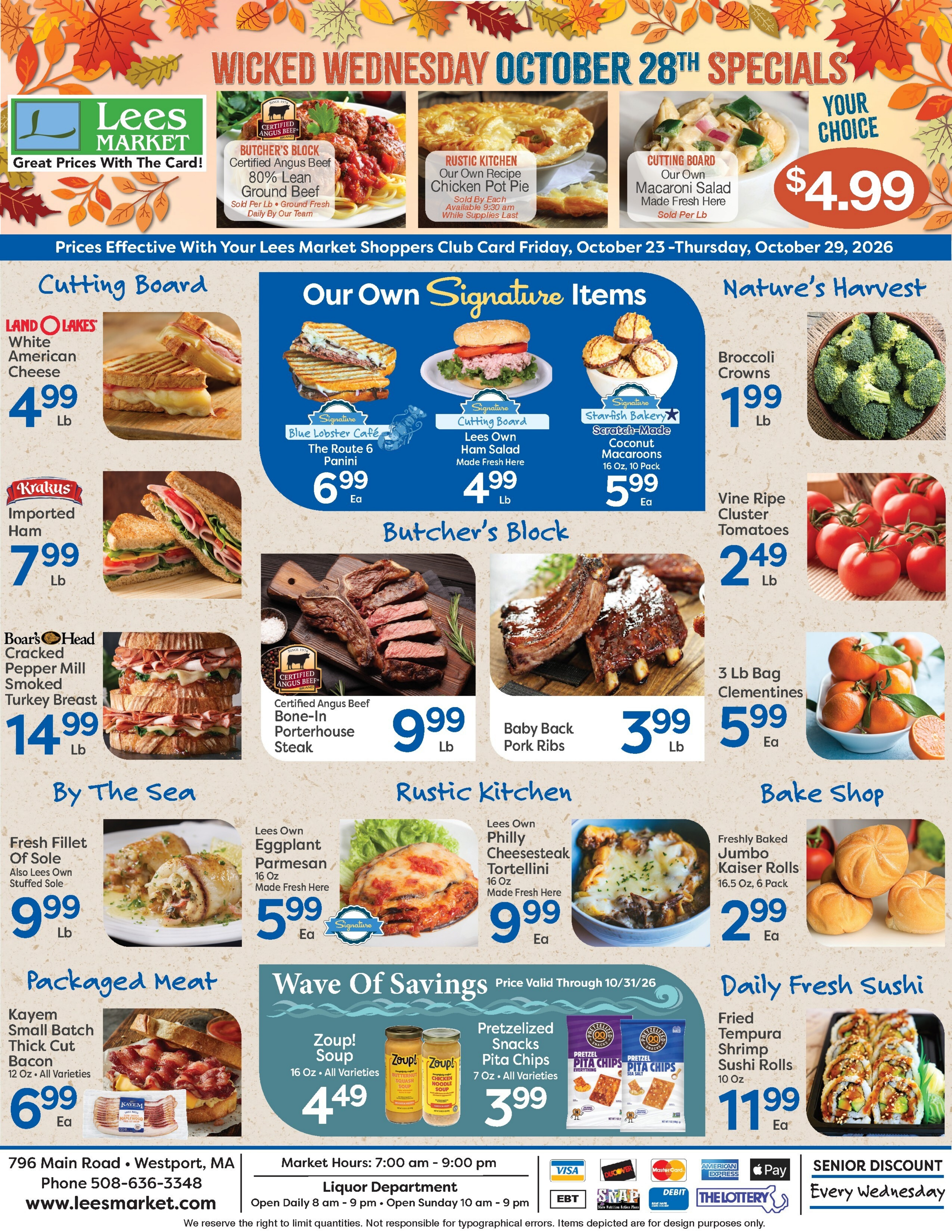 Lee's Market Weekly Ad October 23 - 29, 2026