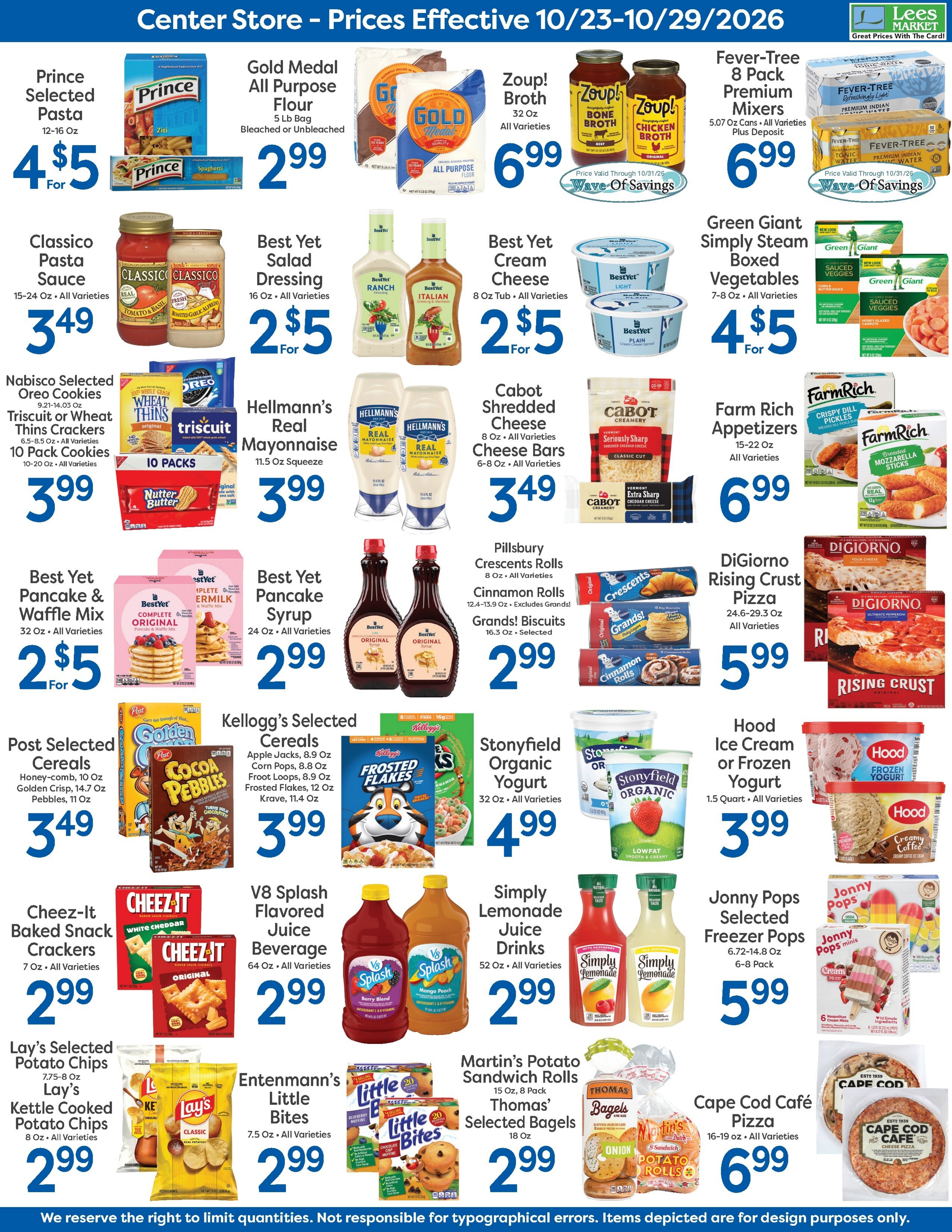 Lee's Market Weekly Ad October 23 - 29, 2026