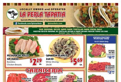 La Perla Tapatia Weekly Ad October 21 - 27, 2026
