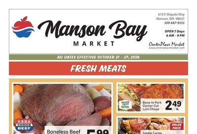 Manson Bay Market Weekly Ad October 21 - 27, 2026