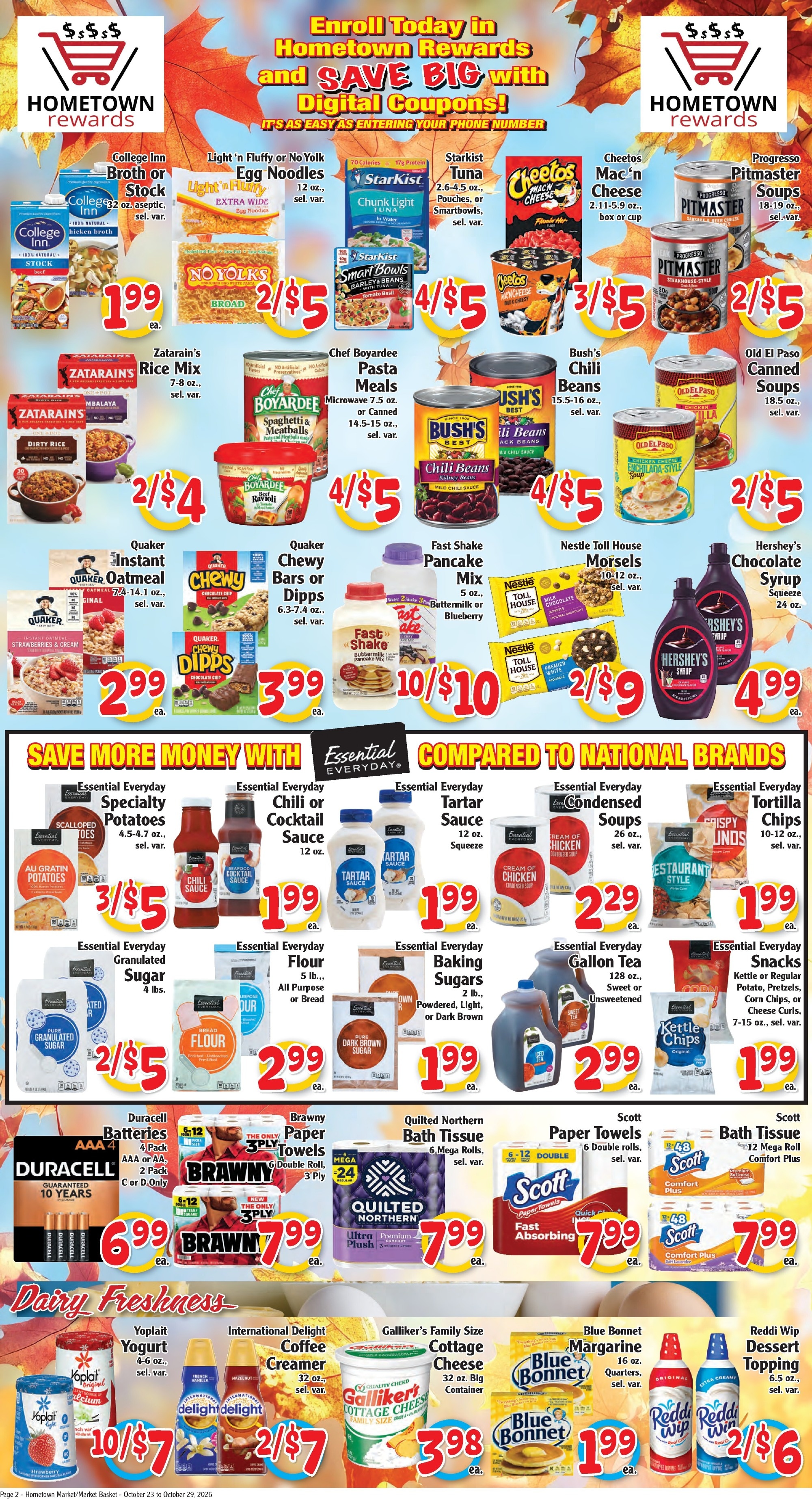 Market Basket Pennsylvania Weekly Ad October 23 - 29, 2026