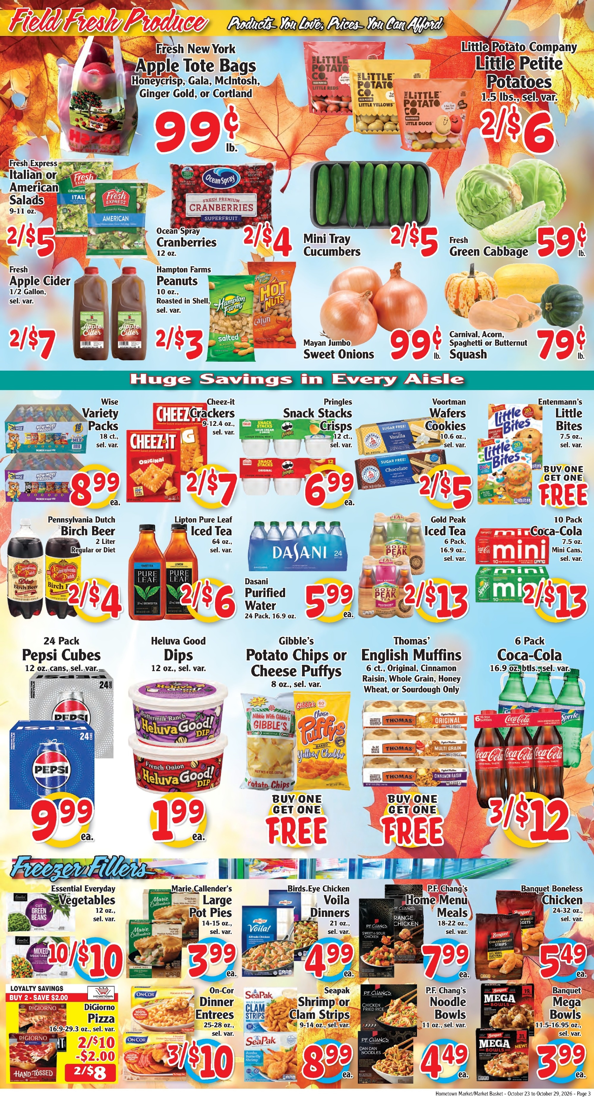 Market Basket Pennsylvania Weekly Ad October 23 - 29, 2026