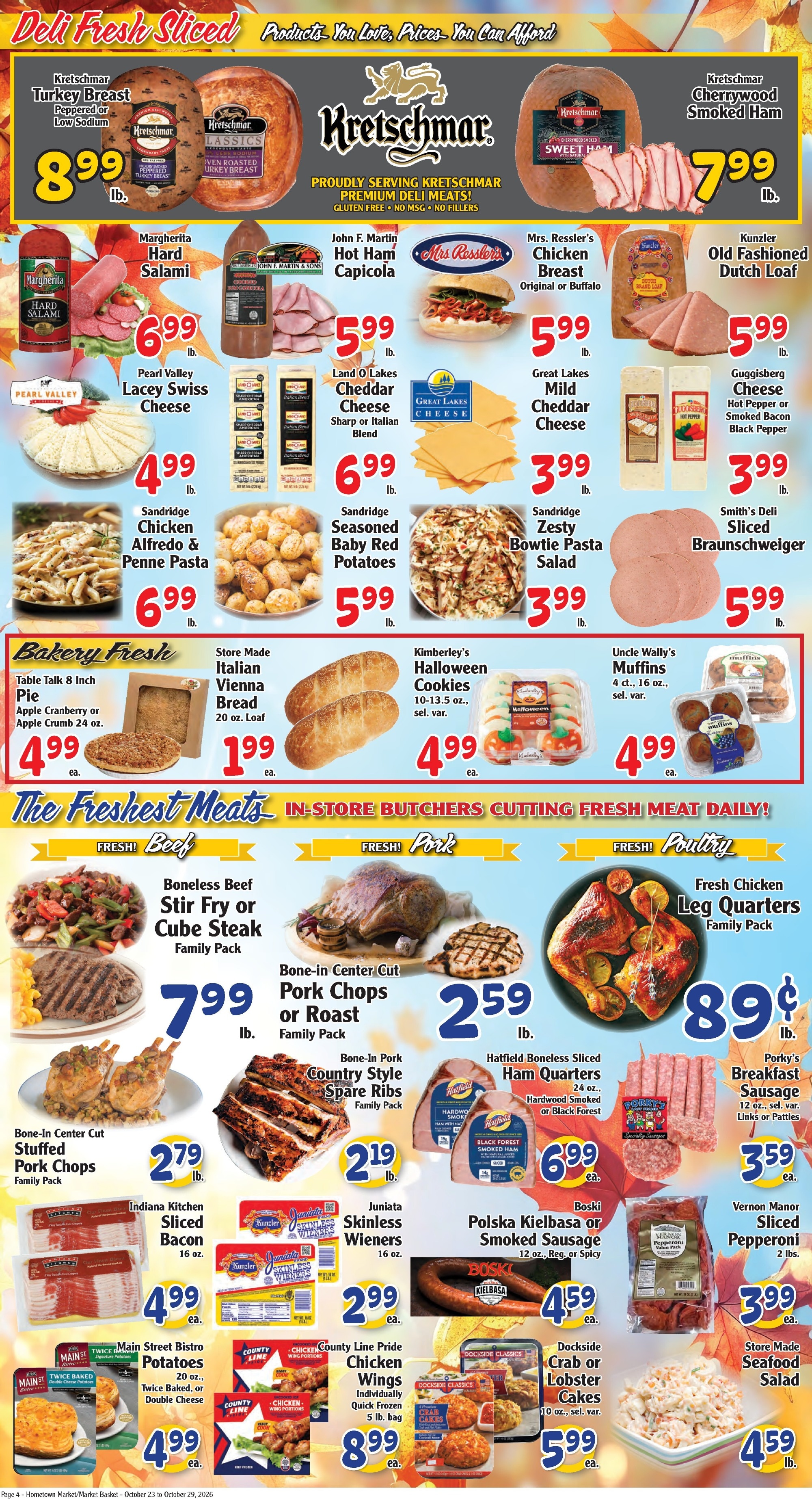 Market Basket Pennsylvania Weekly Ad October 23 - 29, 2026