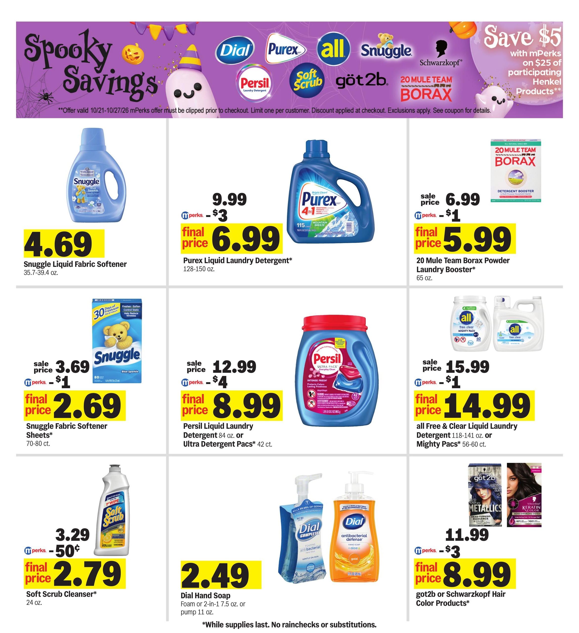 Meijer (Alsip Area, IL) Weekly Ad October 21 - 27, 2026