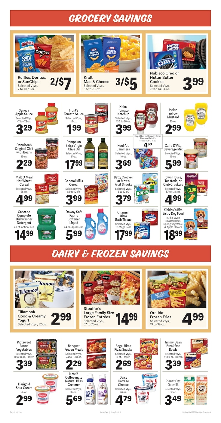 Okanogan Food Center Weekly Ad October 21 - 27, 2026