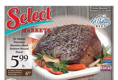 Okie's Select Market Weekly Ad October 21 - 27, 2026