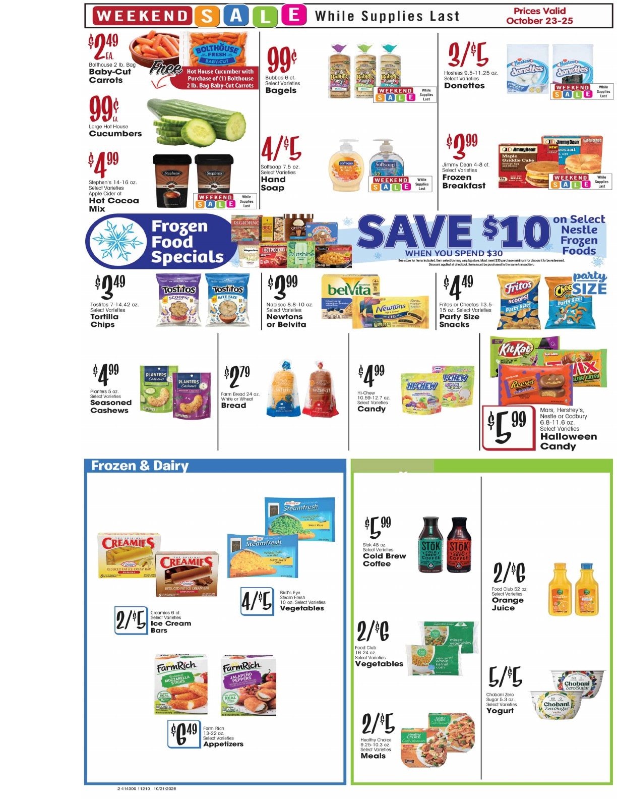 Panaca Market Weekly Ad October 21 - 27, 2026