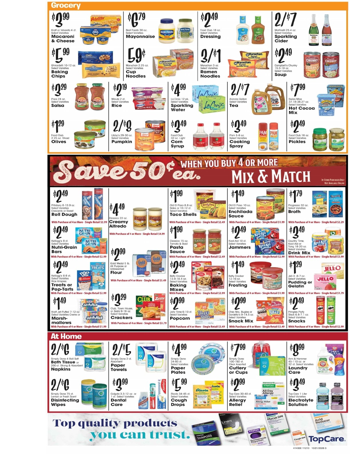 Panaca Market Weekly Ad October 21 - 27, 2026
