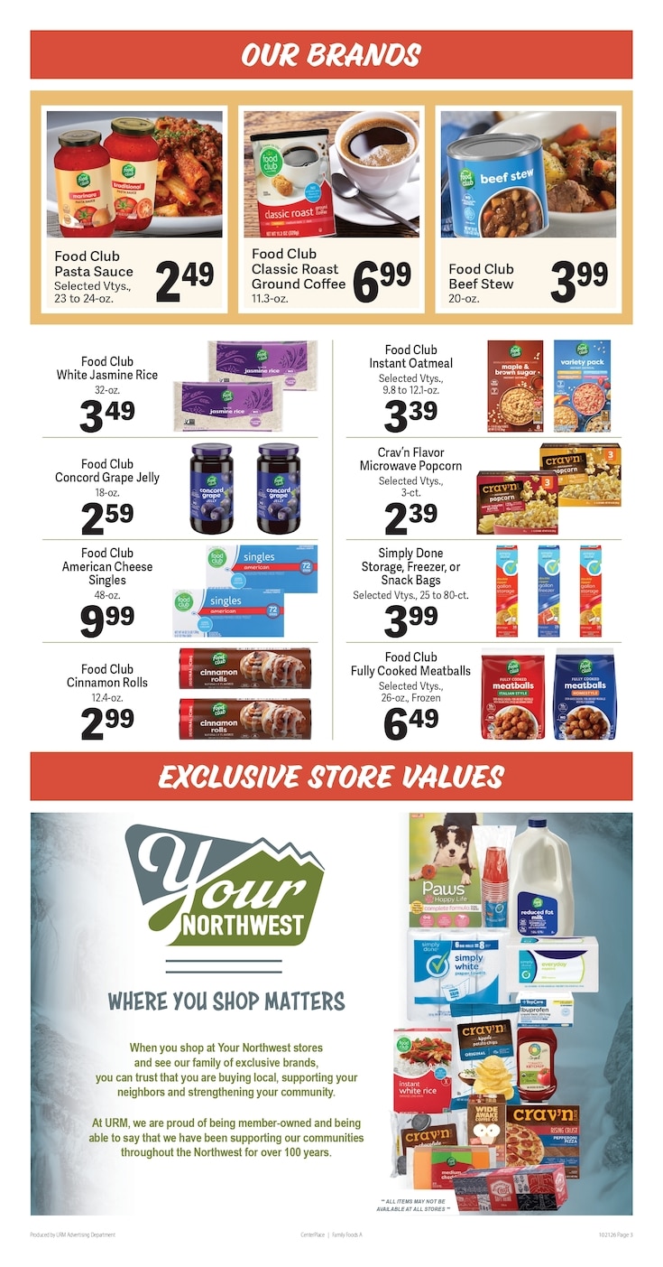 Sandy's Family Foods Weekly Ad October 21 - 27, 2026