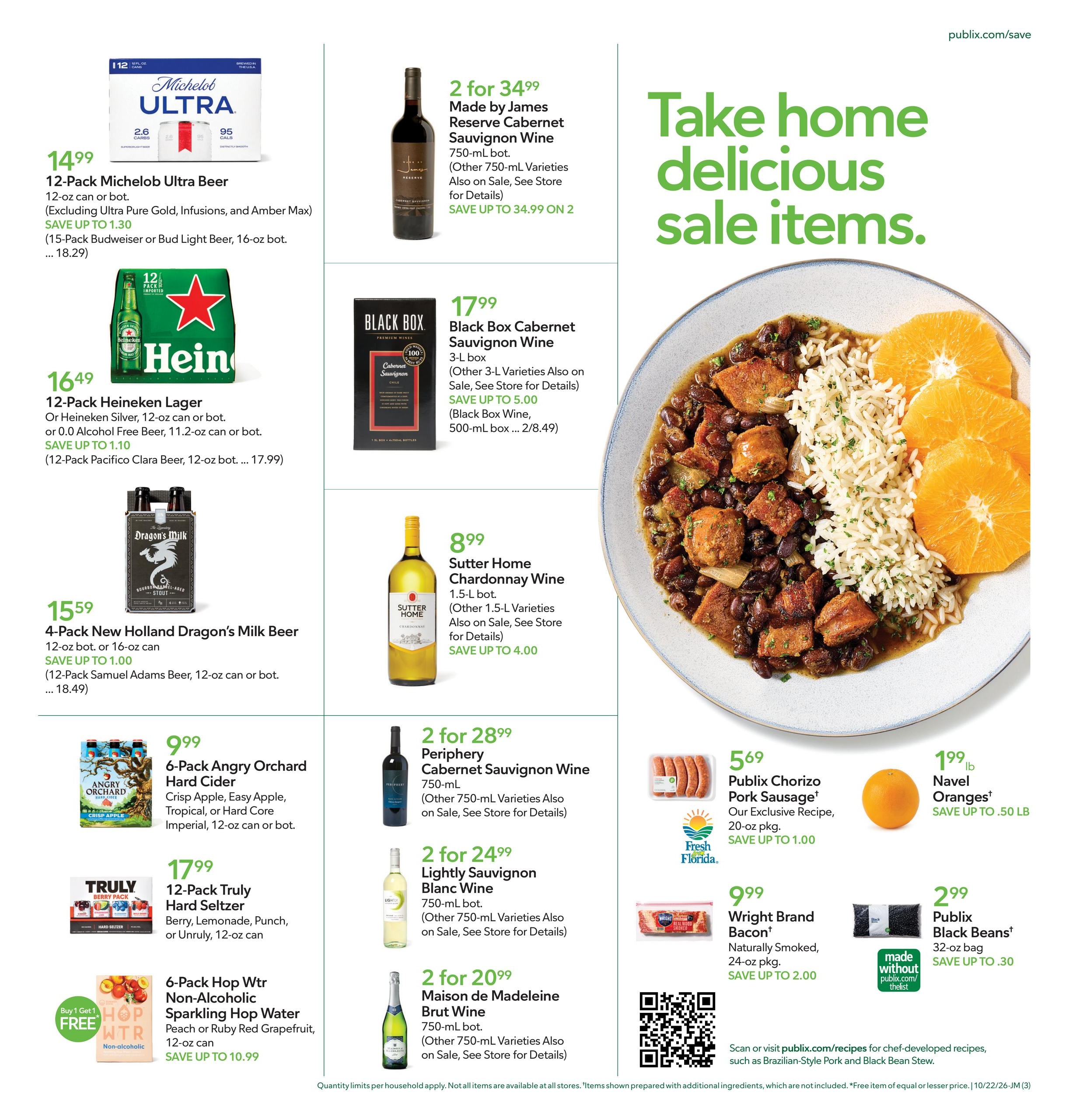 Publix (Alma Area, GA) Weekly Ad October 21 - 27, 2026